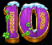 Symbol Number 10 slot 5 Frozen Charms Megaways™ by Pragmatic Play